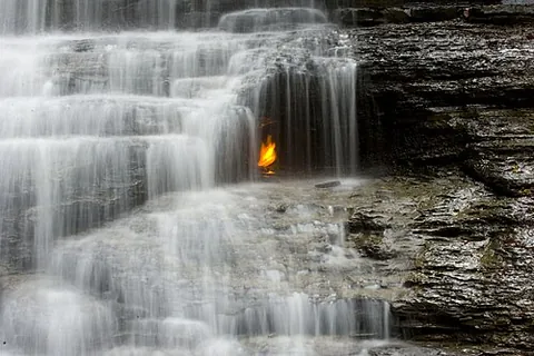grotto: a small cave