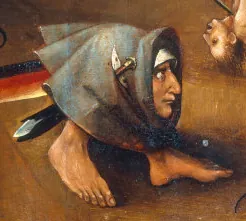 gryllos: a caricatural creature found in ancient and medieval art, typically featuring a human head with...