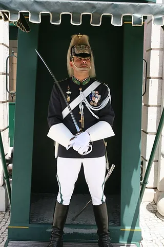 guard: a person who, or thing that, protects or watches over something