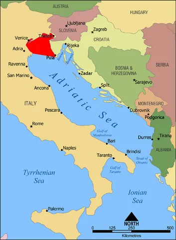 gulf of venice: synonym of Adriatic Sea