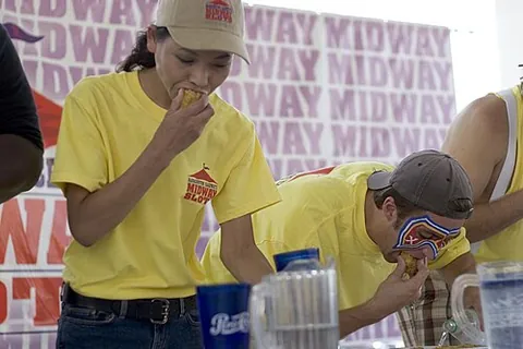 gurgitator: a competitive eater