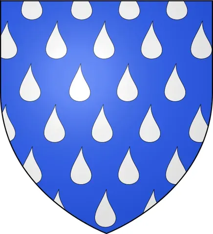 gutty: charged or sprinkled with drops