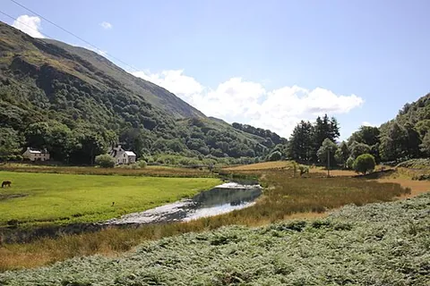 gwyrfai: a river in Gwynedd, Wales, that flows through Foryd Bay to the Menai Strait