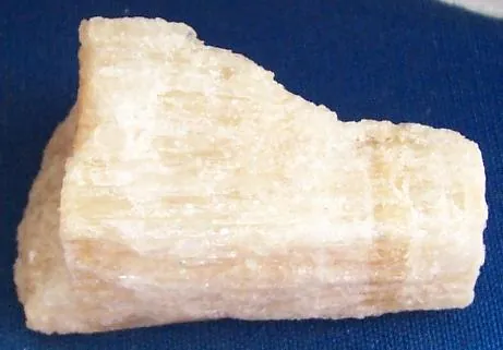 gypsum: a mineral consisting of hydrated calcium sulphate. When calcinated, it forms plaster of Paris