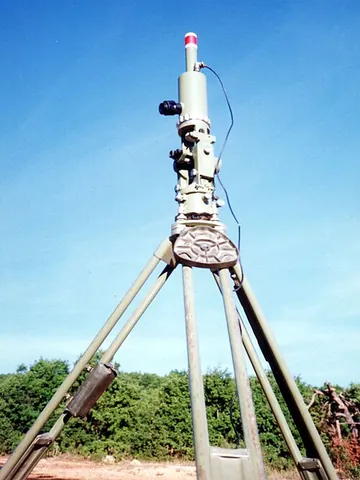 gyrotheodolite: an instrument composed of a gyroscope mounted to a theodolite
