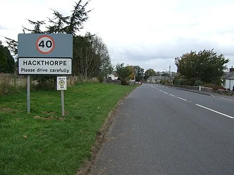 hackthorpe: a settlement in Lowther parish, Westmorland and Furness, Cumbria, England, previously in Eden...