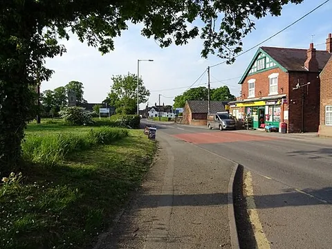 hadnall: a village and civil parish north of Shrewsbury, Shropshire, England (OS grid ref SJ5220)