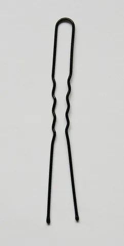 hairpin: a pin or fastener for the hair