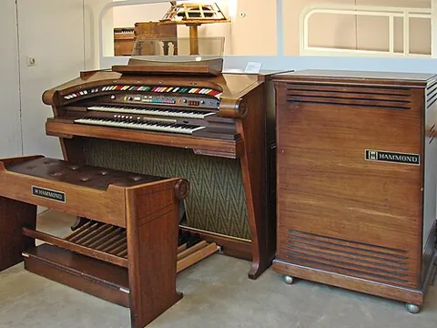 hammond organ: a type of electronic organ with a highly distinctive sound