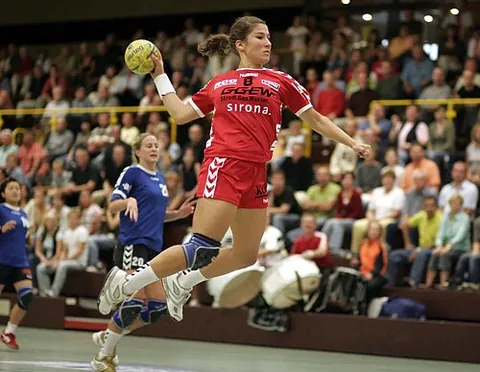 handball: a ball held in, or thrown with, the hand, especially one used for one of the various games in later...