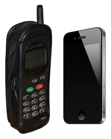 handphone: a mobile phone