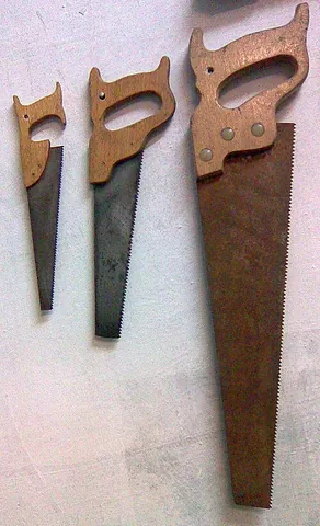 handsaw: a saw small enough to be used by one hand