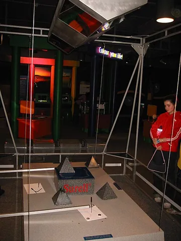 harmonograph: a mechanical device that uses a combination of pendulums to generate an image based on Lissajous...