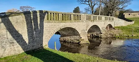 hartforth: a small settlement in Gilling with Hartforth and Sedbury parish, North Yorkshire, England,...