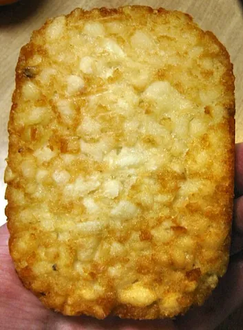 hash brown: a single piece of hash browns (finely chopped, fried potatoes); singular of hash browns