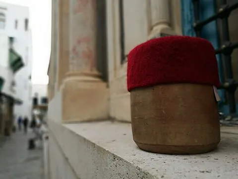 hat block: a block on which hats are formed or dressed