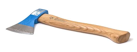 hatchet: a small, light axe with a short handle; a tomahawk
