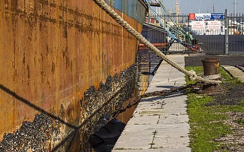 hawser: a thick or heavy-duty cable or rope used to tow or moor a ship