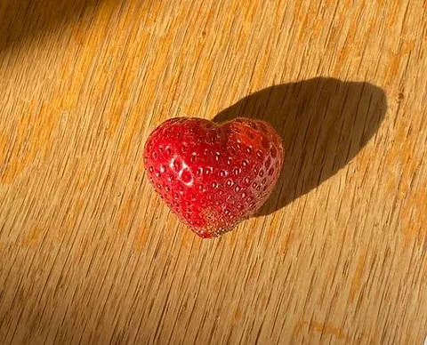 heart-shaped: having the traditional, notional shape of a heart (♥), that is pointed at one end and indented at...