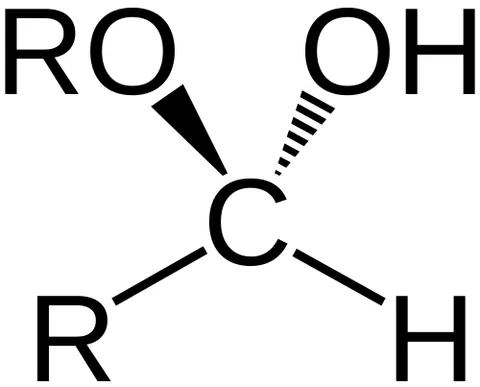 hemiacetal: any of a class of compounds of general formula R₁R₂C(OH)OR' (where R' is not H and R₁ or R₂ is...