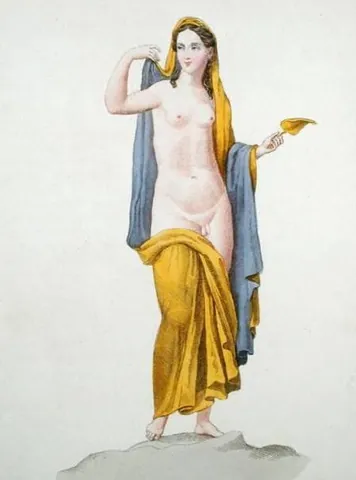 hermaphroditus: the son of Hermes and Aphrodite who merged bodies with a naiad
