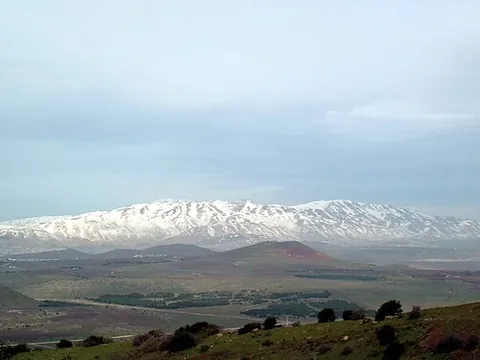 hermon: mount Hermon (a mountain on the border between Israel, Syria and Lebanon)