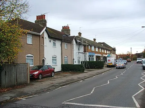 hextable: a village and civil parish in Sevenoaks district, Kent, England (OS grid ref TQ5170)