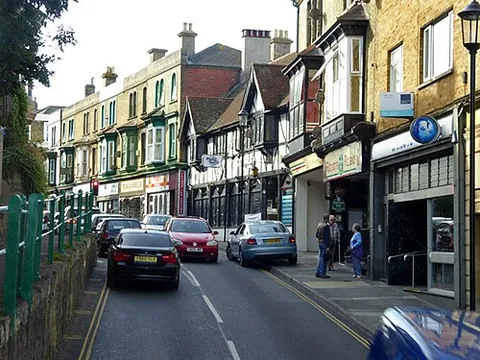 high street: the main street of any town