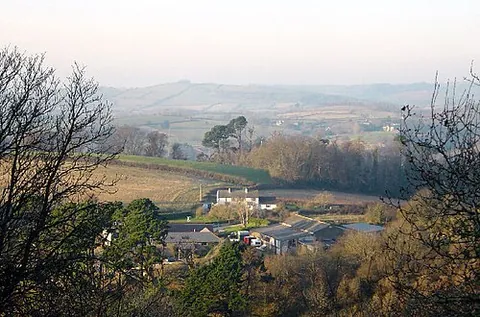 higher greenway: a hamlet in Kingswear parish, South Hams district, Devon, England (OS grid ref SX8854)