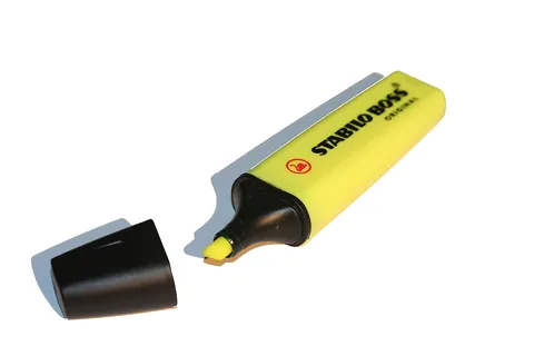 highlighter: a marker pen used to highlight text