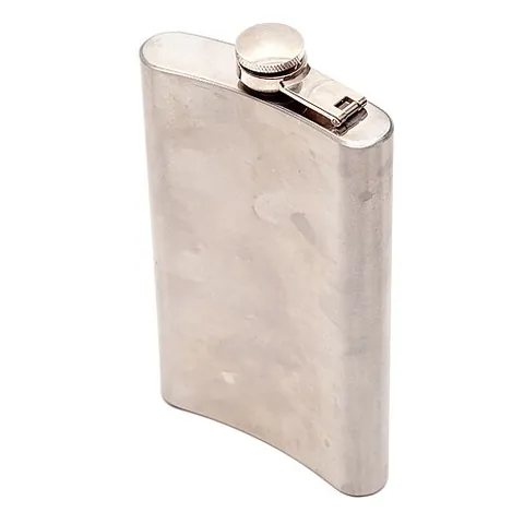 hip flask: a container designed to hold small amounts of alcohol, especially spirits, for personal consumption...