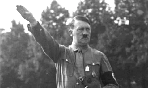 hitler salute: synonym of Nazi salute