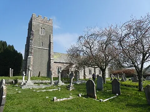 holcombe burnell: a civil parish in Teignbridge district, Devon, England, that includes the village of Longdown