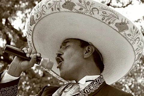 hombre: a man, a chap, a guy; especially a Hispanic or Spanish man