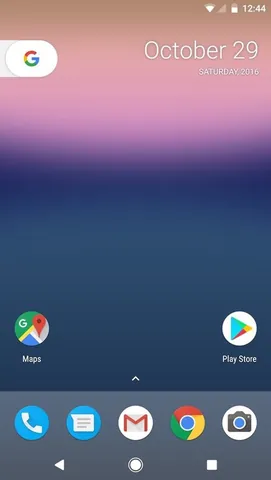 homescreen: the main or first interface shown in a graphical user interface