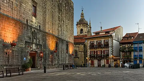 hondarribia: a town in Gipuzkoa province, Basque Country, Spain, on the border with France