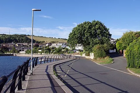hooe: a suburb of Plymstock, Plymouth, Devon, England (OS grid ref SX5052)