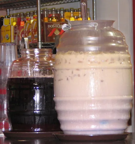 horchata: a sweet beverage variously made with rice, chufa or morro seeds (or, historically, barley), water,...