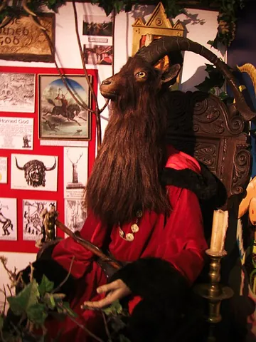 horned god: the second major supernatural figure in the Wiccan religion, a triune god equal to the Goddess,...