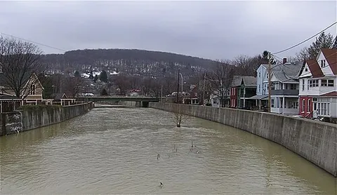hornell: a city in the town of Hornellsville, Steuben County, New York, United States