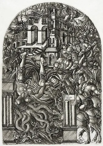 horror vacui: the Aristotelian principle that there are no vacuums in nature