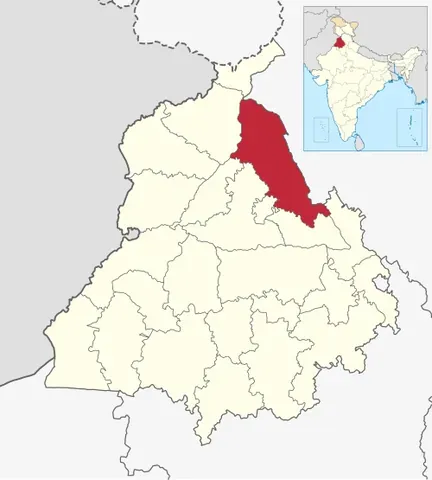 hoshiarpur: a city in Punjab, in northern India