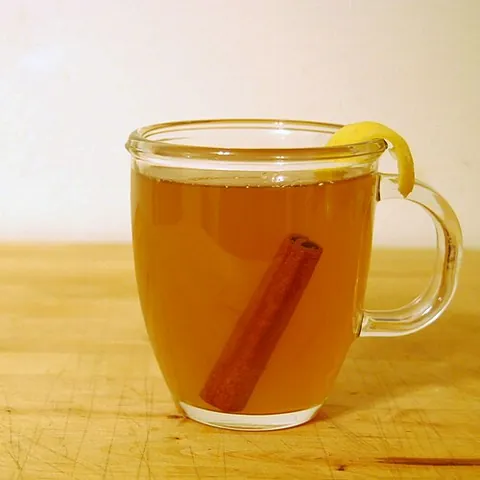 hot toddy: a drink made from alcoholic liquor (usually whisky) mixed with sugar, spice and hot water