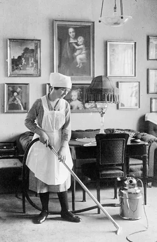 housemaid: a female domestic worker responsible for cleaning a house