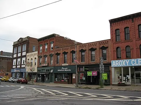 hudson falls: a village in the town of Kingsbury, Washington County, New York, United States