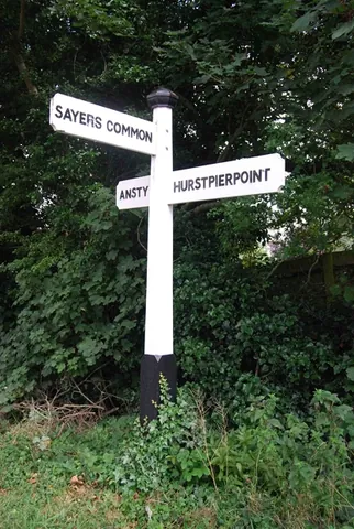 hurstpierpoint and sayers common: a civil parish in Mid Sussex district, West Sussex, England, that includes the named places