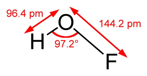 hypofluorous acid: an oxyacid of fluorine, HOF; a short-lived species that has only been observed spectroscopically