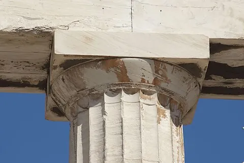 hypotrachelium: the portion of the capital of a column that is below the annulets, and above the end of the shaft
