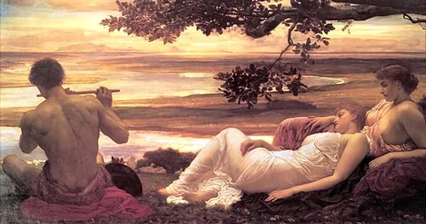 idyllic: of or pertaining to idylls