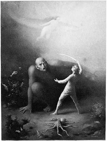 ifrit: a kind of djinn mentioned in the Qur'an
